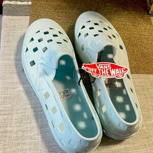 Vans 12 Slip On TRK Baby Blue Sneaker Trek Water Shoes NWT